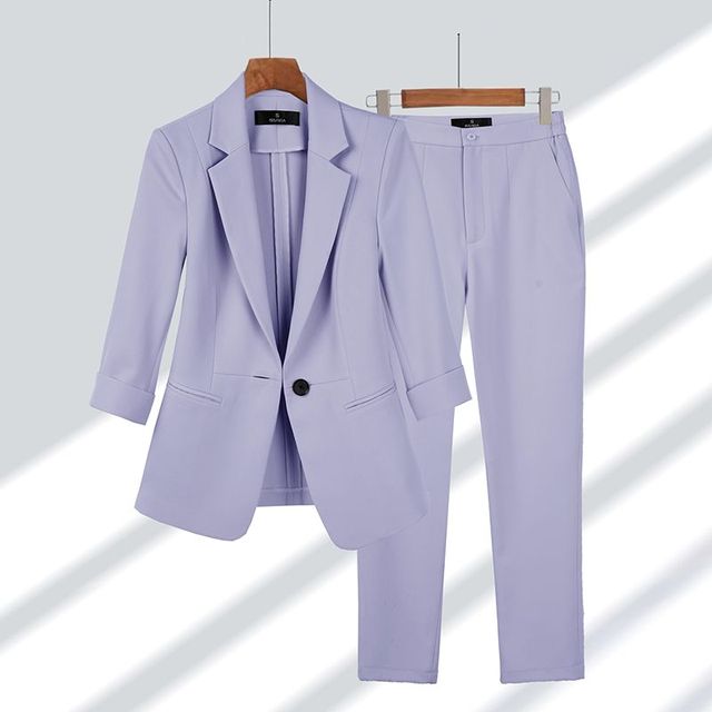 Classic Two Piece Suit Set