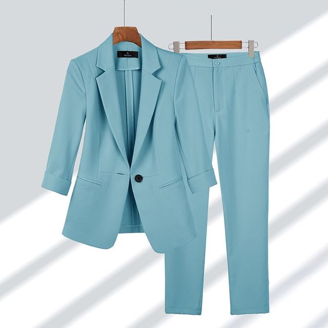 Classic Two Piece Suit Set