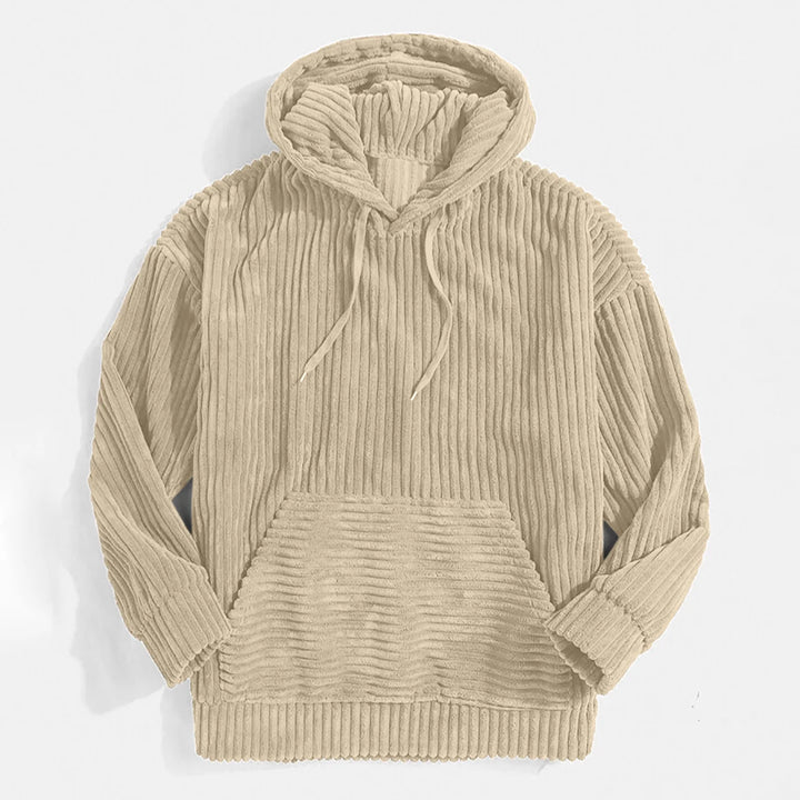 Premium Mens Cord Hoodie Jacket
