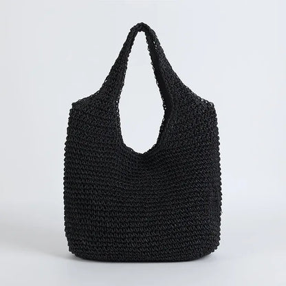 Natural Woven Tote Bag for Women