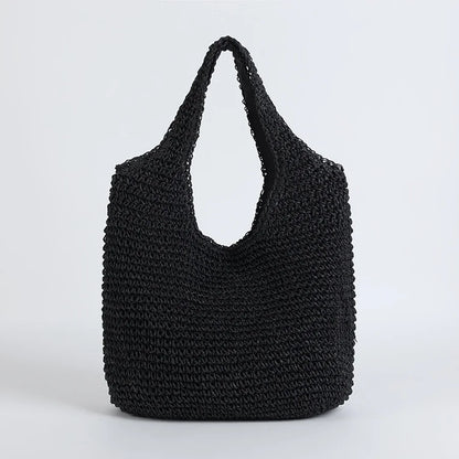Natural Woven Tote Bag for Women