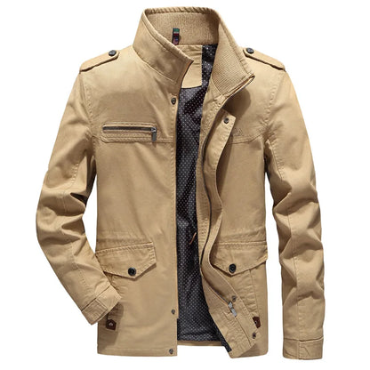 Waterproof Mens Fall Cargo Jacket