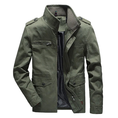 Waterproof Mens Fall Cargo Jacket