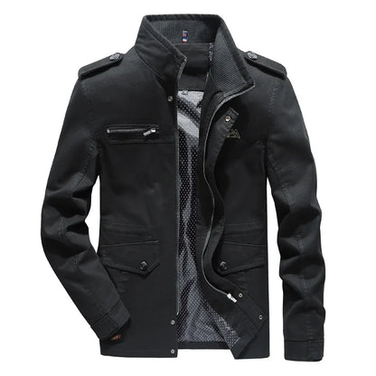 Waterproof Mens Fall Cargo Jacket