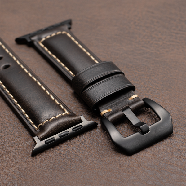 Authentic Leather Replacement Watch Band
