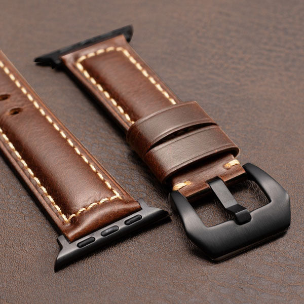 Authentic Leather Replacement Watch Band