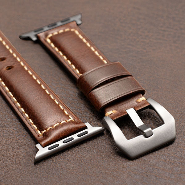 Authentic Leather Replacement Watch Band