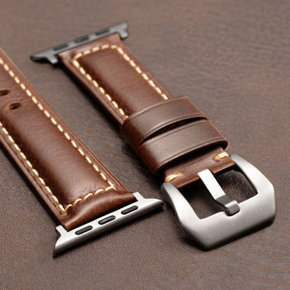 Authentic Leather Replacement Watch Band