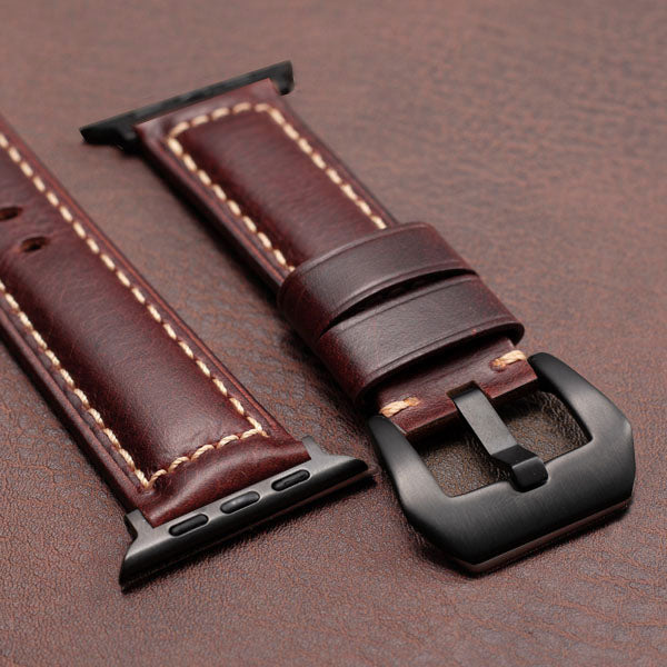 Authentic Leather Replacement Watch Band