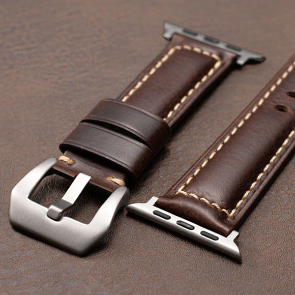 Authentic Leather Replacement Watch Band - OutfitLondon
