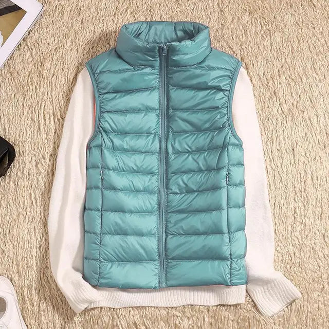 Women's Lightweight Downless Puffer Vest