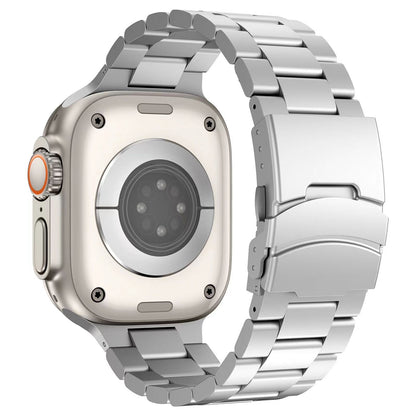 Strong Stainless Steel Band for Apple Watch with Easy Clasp