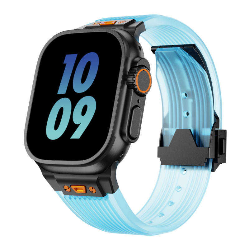 Comfortable Flexible Apple Watch Silicon Strap Band