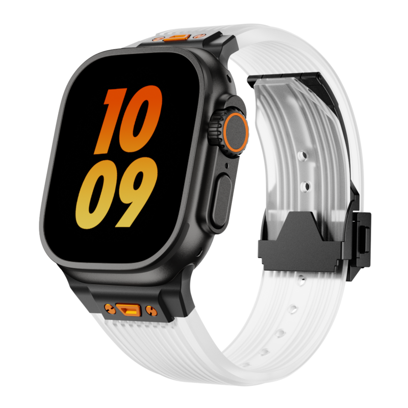 Comfortable Flexible Apple Watch Silicon Strap Band