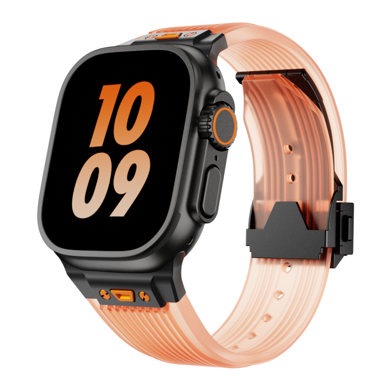 Comfortable Flexible Apple Watch Silicon Strap Band