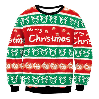 Custom Festive Holiday Crew Neck Sweater