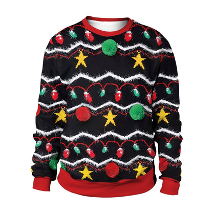 Custom Festive Holiday Crew Neck Sweater