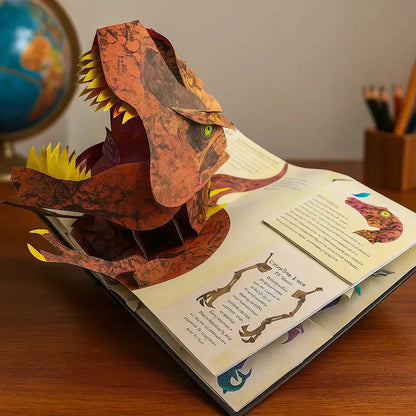 Fun Pop Up Dinosaur Book for Kids Adventure - OutfitLondon