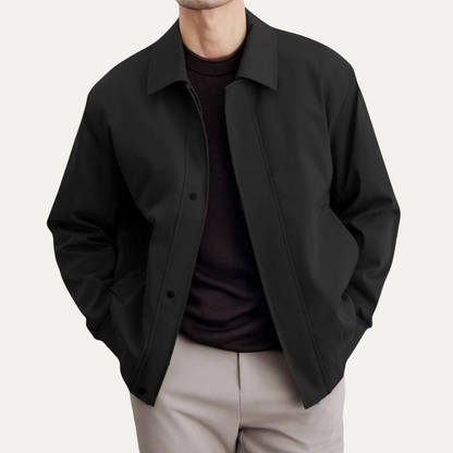 Men's Slim Water Resistant Fall Coach Jacket