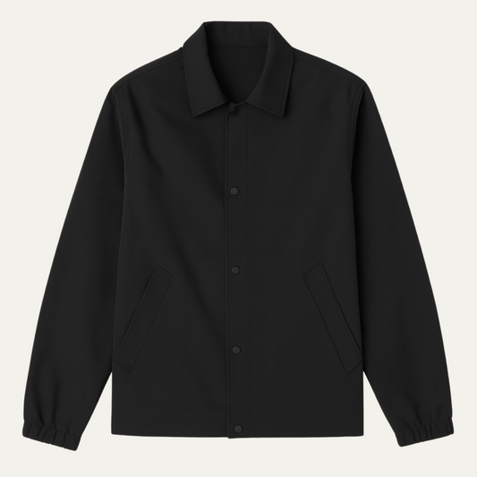 Men's Slim Water Resistant Fall Coach Jacket - OutfitLondon