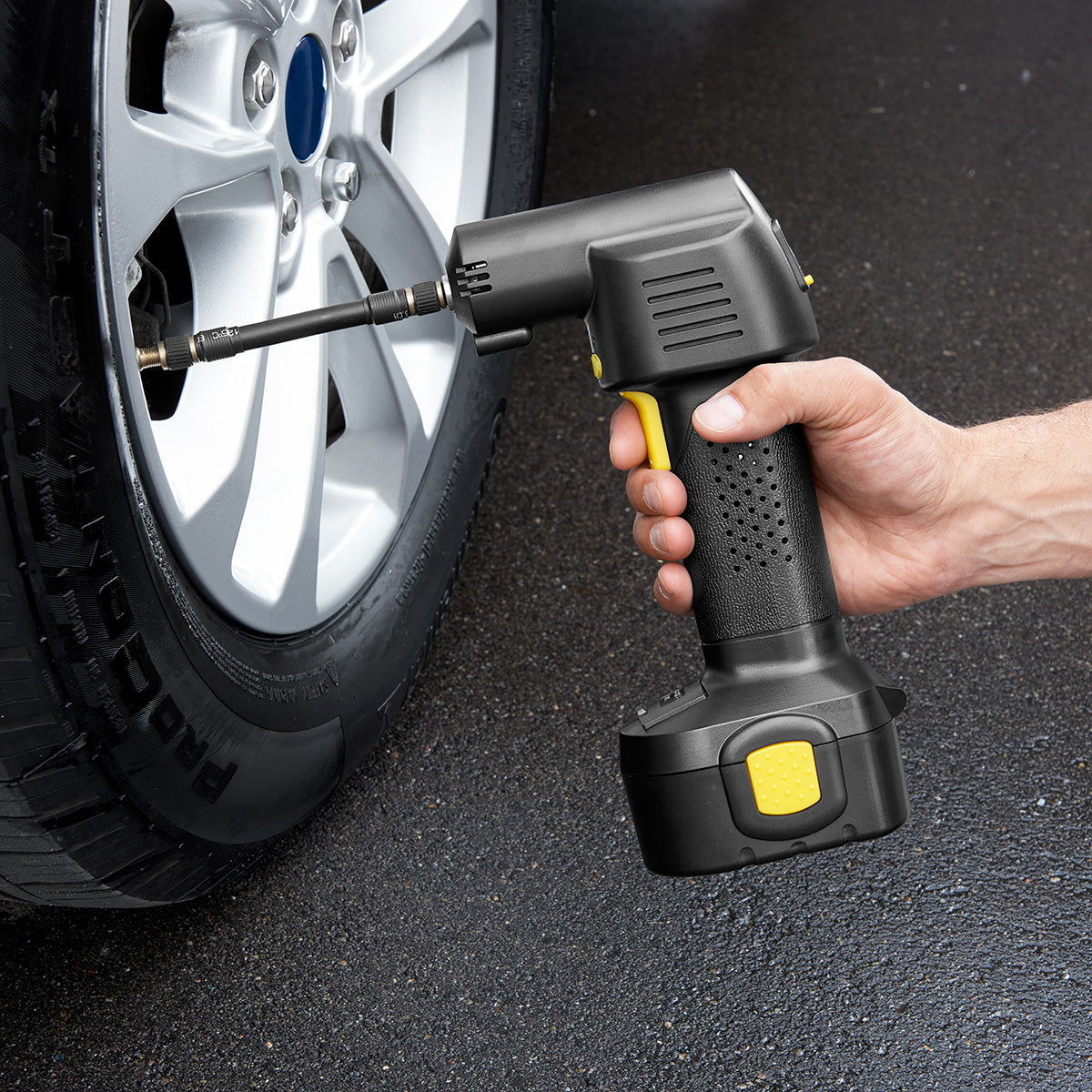 Portable Automatic Tire Air Pump - OutfitLondon