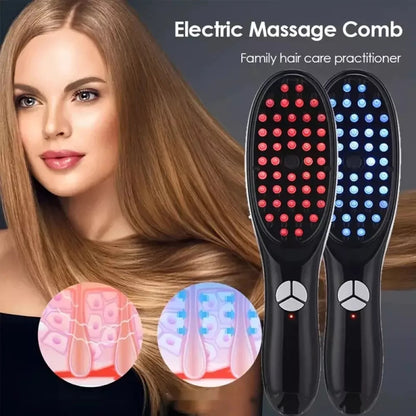 Scalp Massager Spray Brush – Massage, Light Therapy & Essential Oil Diffuser