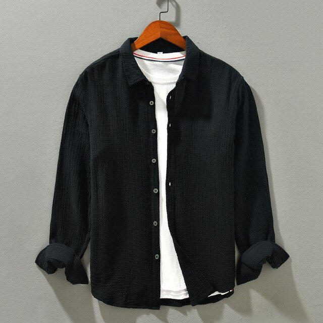 Classic Casual Cotton Mens Shirt