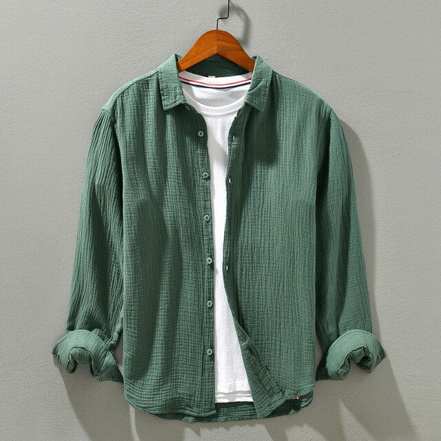 Classic Casual Cotton Mens Shirt