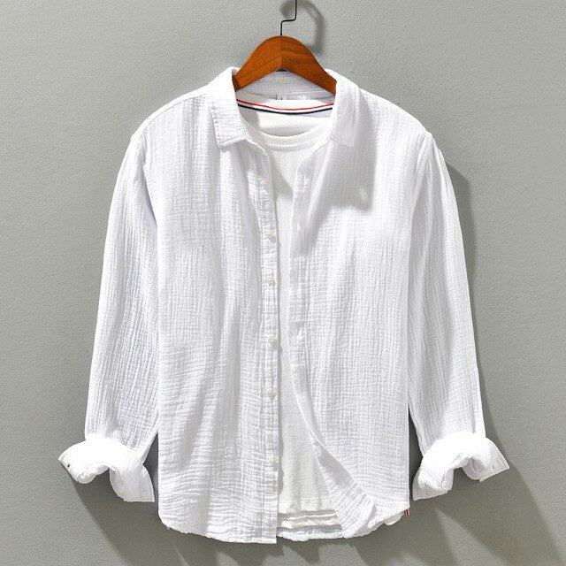 Classic Casual Cotton Mens Shirt