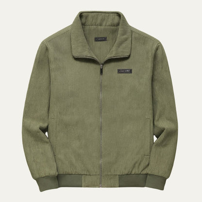 Warm Waterproof Men's Corduroy Coats with Fleece Lining
