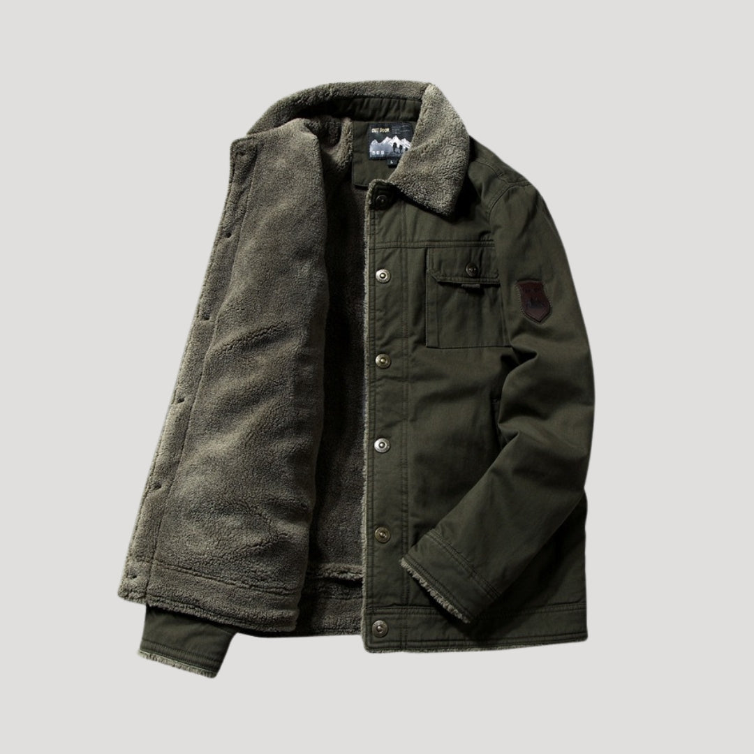 Warm Insulated Mens Work Coat