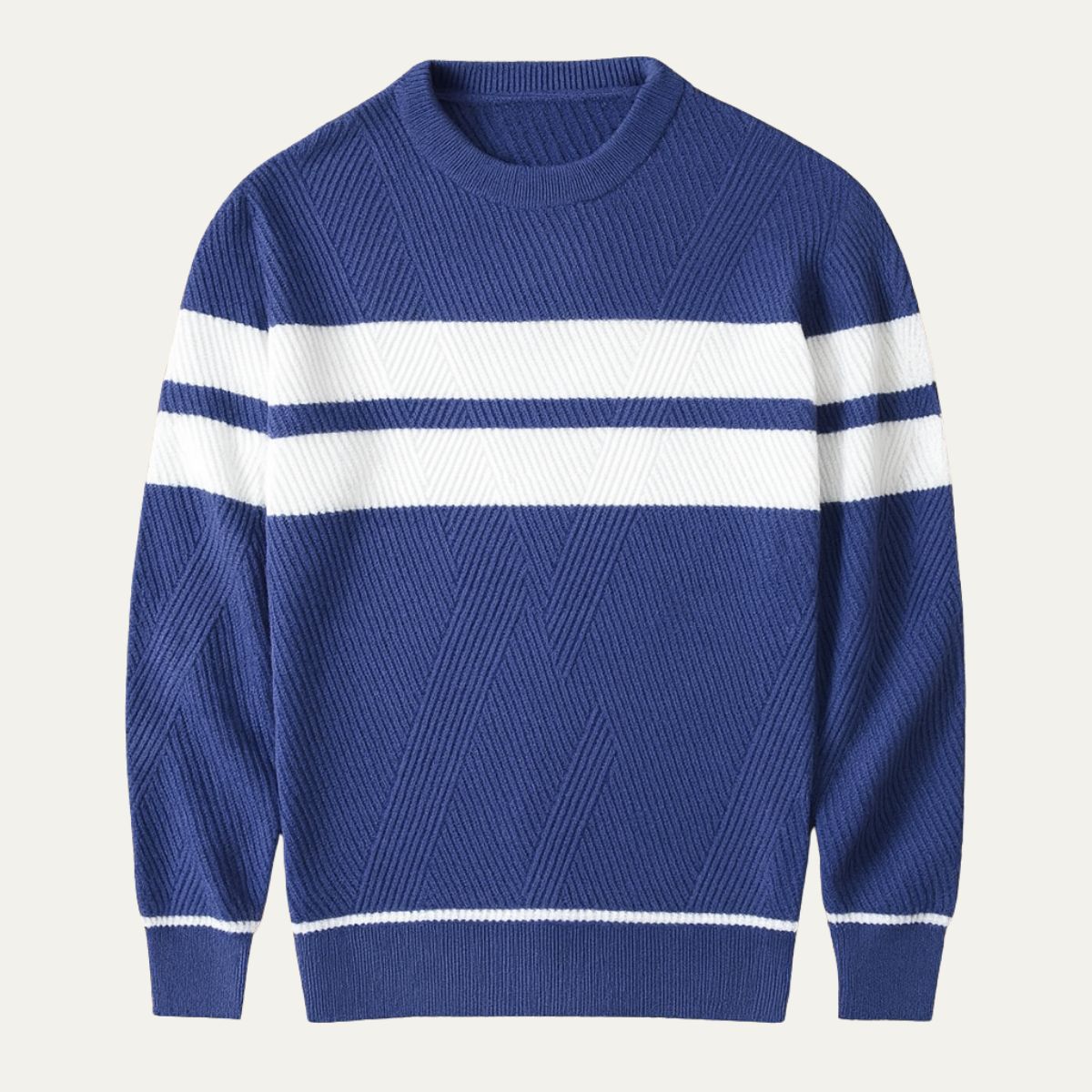 Stylish Mens Long Sleeve Fall Sweater - OutfitLondon