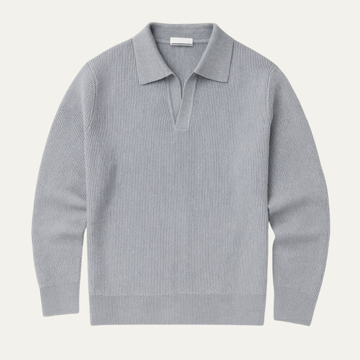 Classic Fit Polo Neck Sweater - OutfitLondon