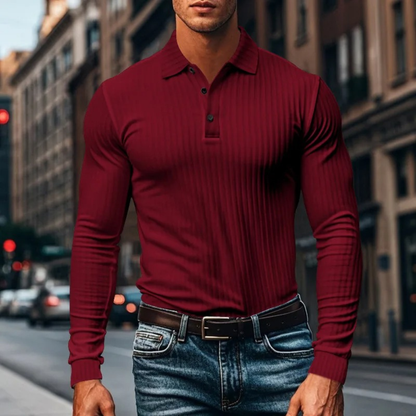 Relaxed Fit Men's Classic Polo Shirt