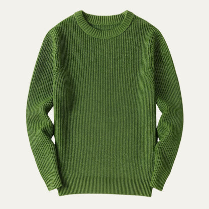 Soft Merino Wool Crew Neck Sweater
