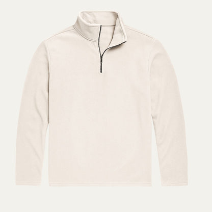 Warm Mens Merino Quarter Zip Sweater