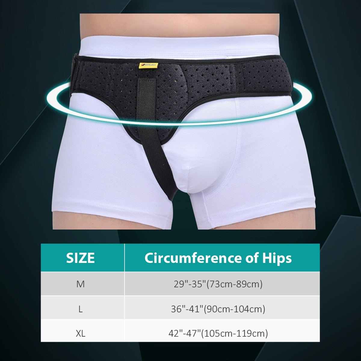 Hernia Belt - Ultimate Support Brace for Active Individuals