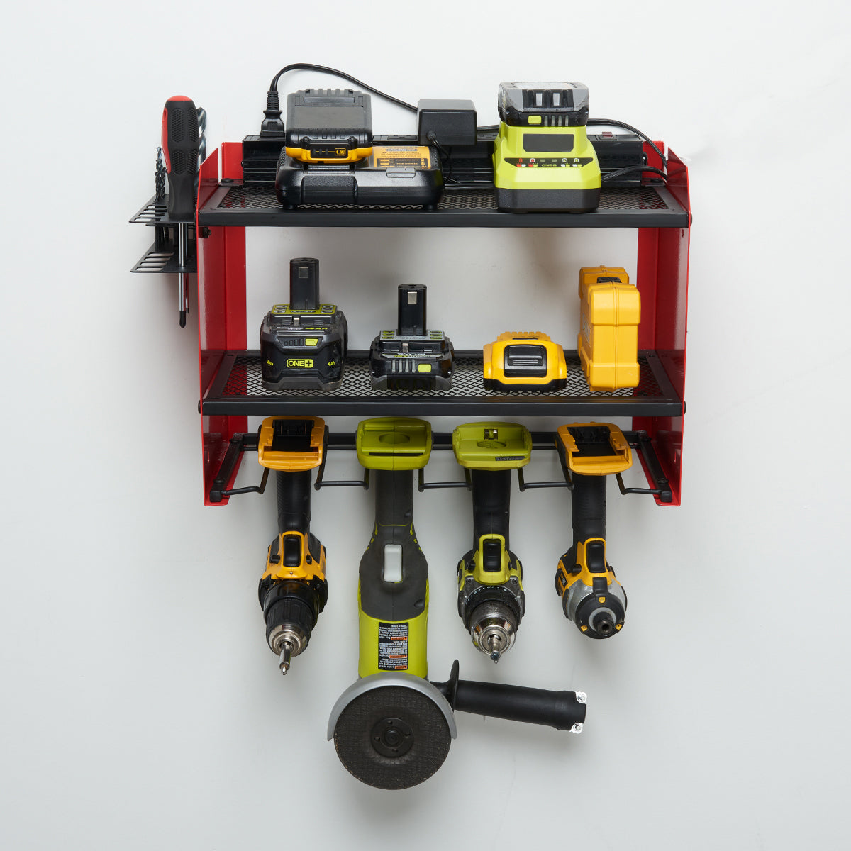 Space Saving Electric Tool Charger Holder