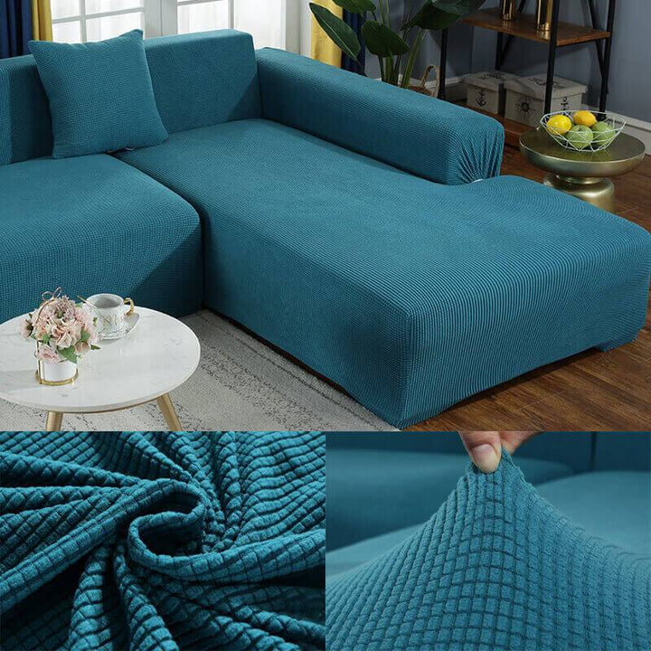 Oversized Thicken Stretch Jacquard Sofa Covers Pillow Covers