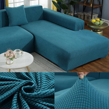 Oversized Thicken Stretch Jacquard Sofa Covers Pillow Covers