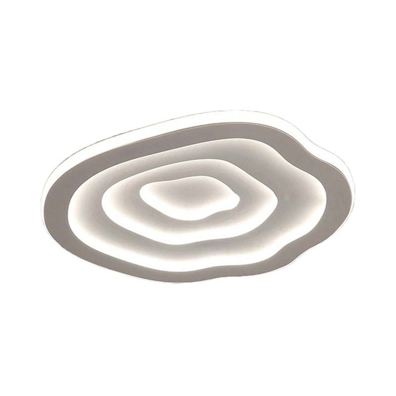Modern LED Ceiling Light with Warm White Shade - OutfitLondon