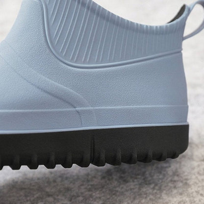 Rain Ankle Boots Slip-on Nonskid Orthopedic Shoes