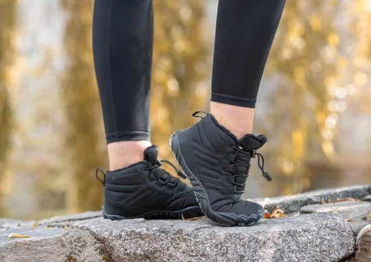 Hikng Walk Shoes Orthopedic Thermal Barefoot Shoes for Autumn & Winter