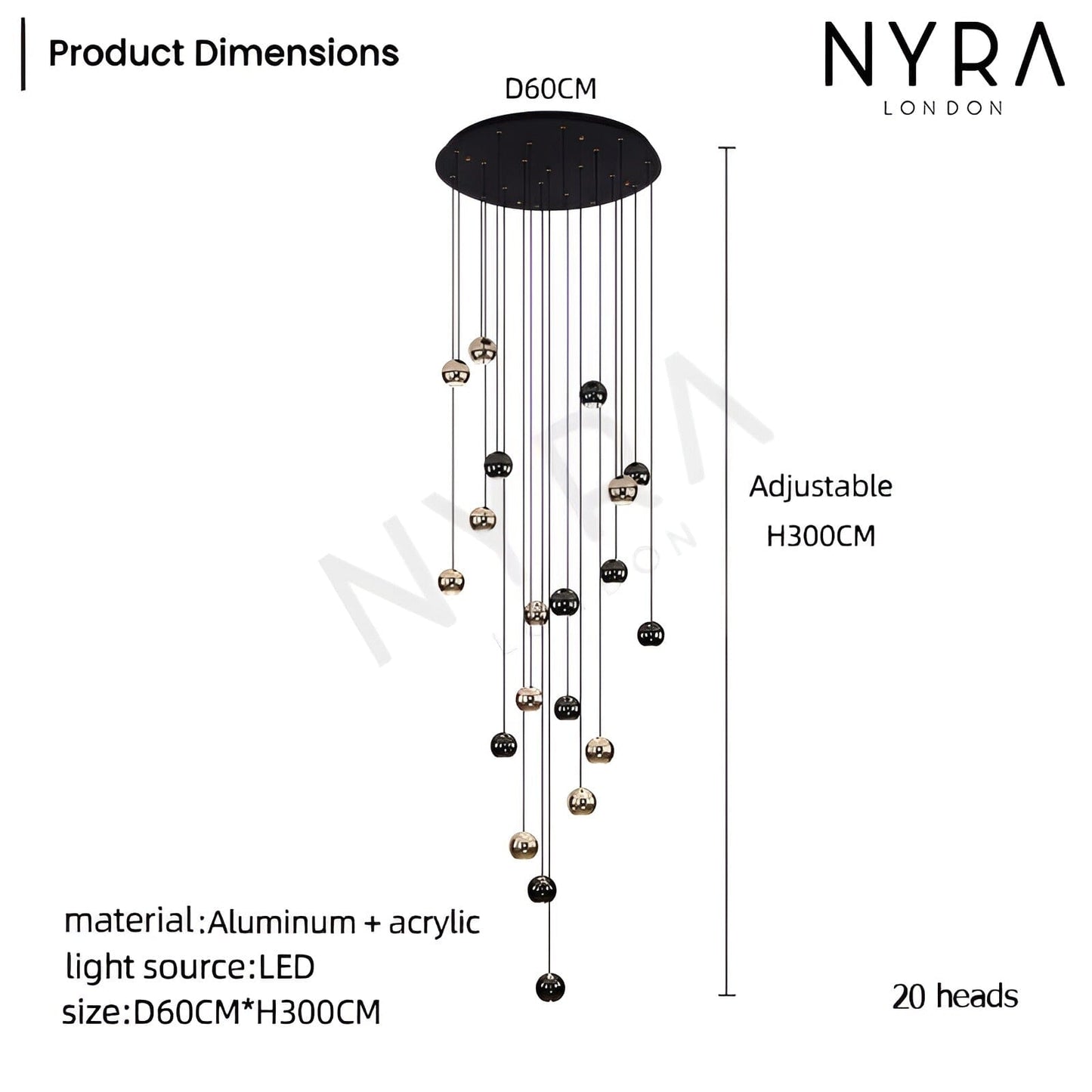 Luxurious Crystal Pendant Lamp