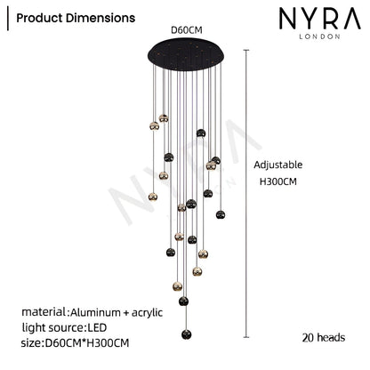 Luxurious Crystal Pendant Lamp