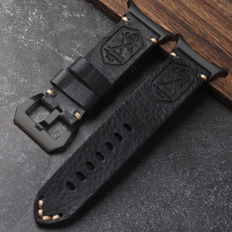 Premium Real Leather Strap for Samsung Watch Ultra