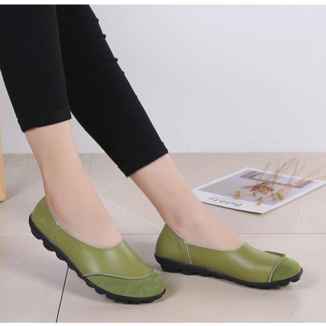 Women's Lofors Loafers Moccasins Soft Leather Flats