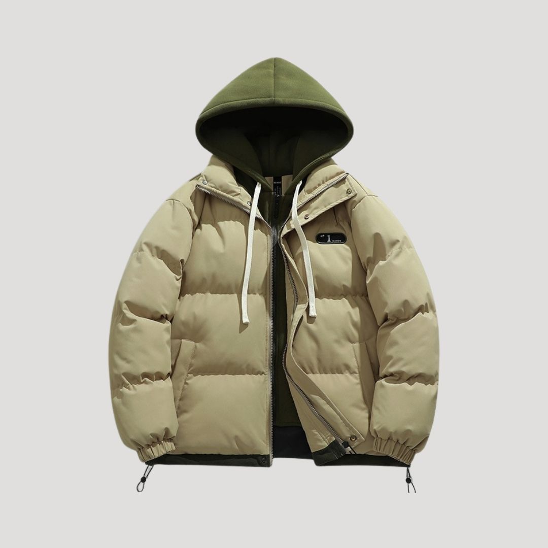 Thermal Waterproof Parka Jacket for Men with Hood
