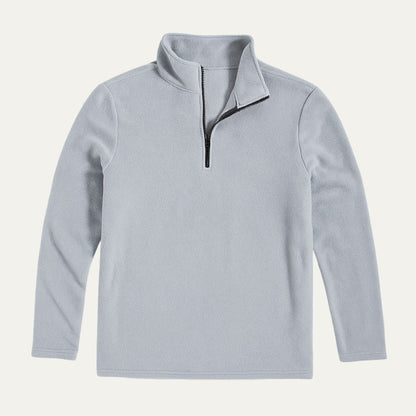 Warm Mens Merino Quarter Zip Sweater