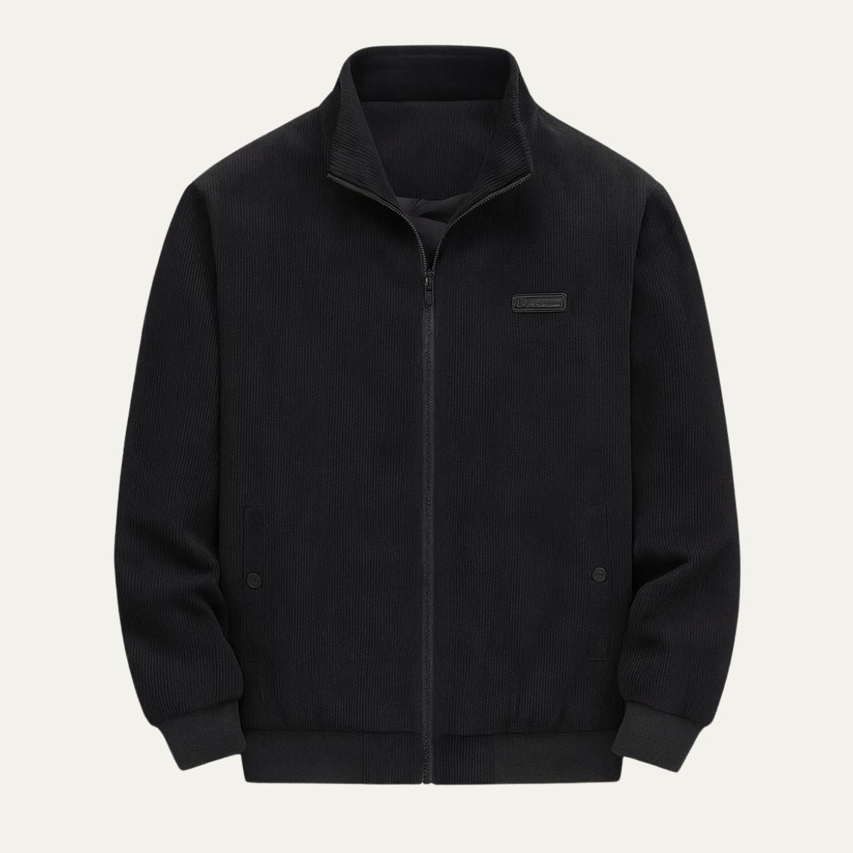 Warm Fleece Lined Corduroy Coat for Men